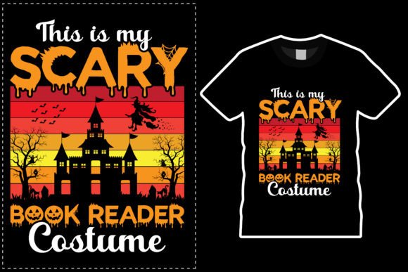 Download Halloween Scary BOOK READER Costume - Premium Resources