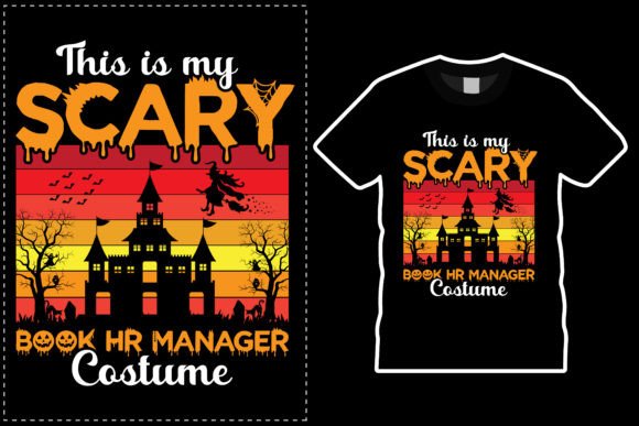 Download Halloween Scary Book Hr Manager Costume - Premium Resources