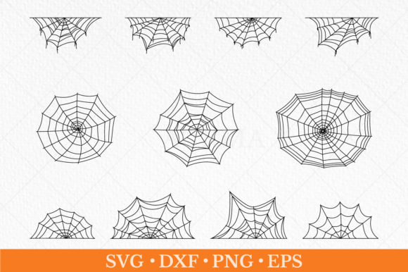 Download Spider Web SVG, Half Spider Web SVG - Web svg Collection